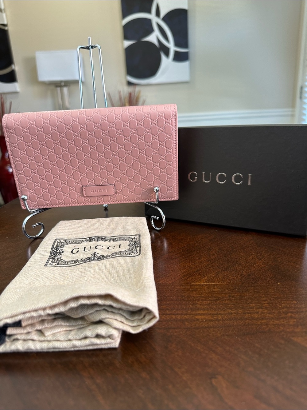 Gucci Guccissima Wallet/Crossbody